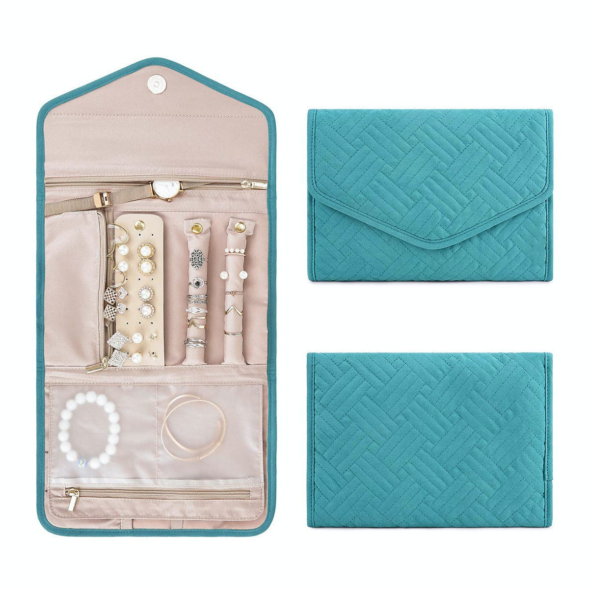 Fashion Portable Multi-Purpose Travel Jewelry Case 6W13HSJ99