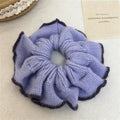Chic Color Block Handmade Knit Scrunchies 6W6HSR382