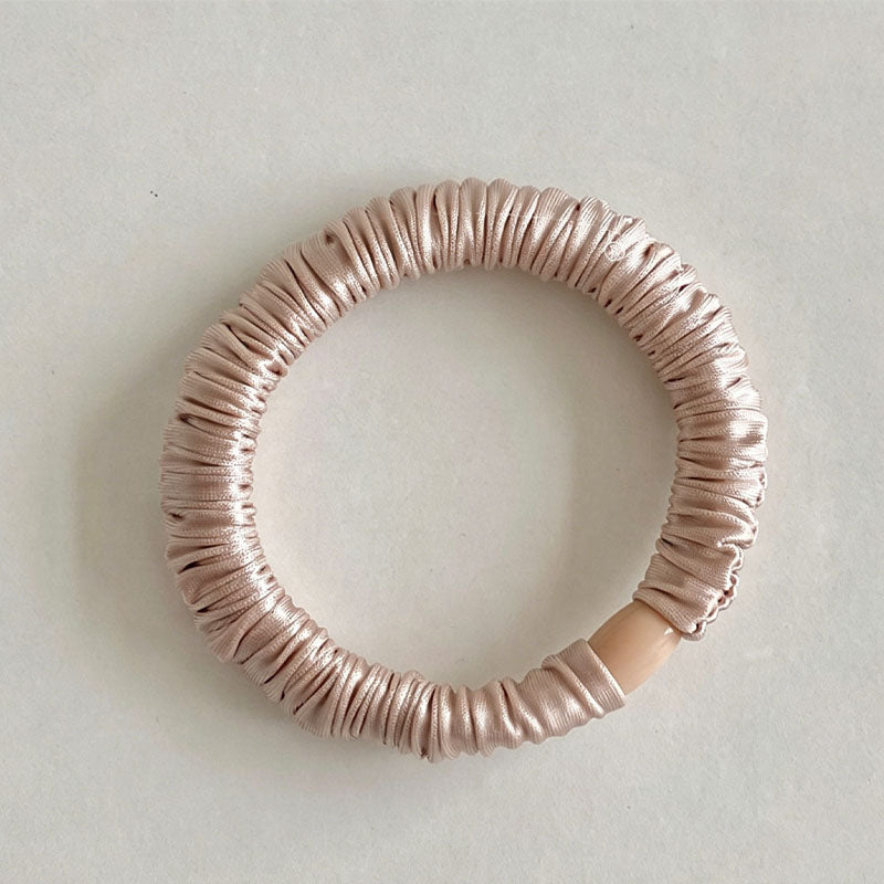 Refined Solid Color Ruffled Daily Hair Tie MK2BLW6W6HHT27