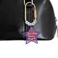 Star Pendant Keychain - DippedShop Wholesale - #5987