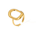 Geometric Statement Ring - DippedShop Wholesale - #4083