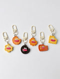 Funny Mini Cookie Sausage Mouth Pendant Keychain 6W10BBC680