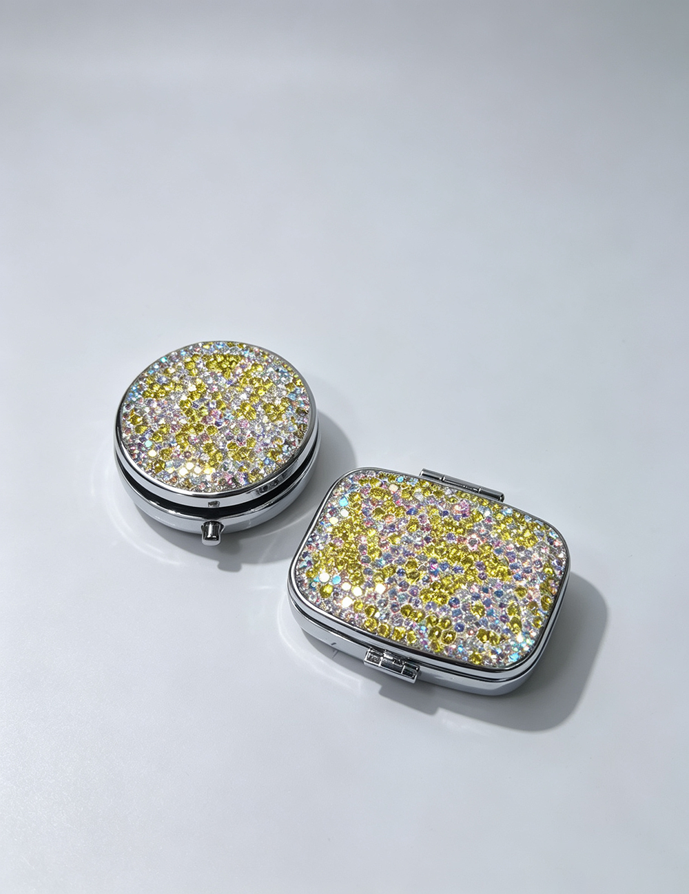 Rhinestone Metal Storage Case - DippedShop Wholesale - #6643