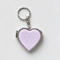 Heart Polka Dot Keychain - DippedShop Wholesale - #9667