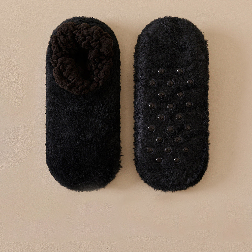 Plush Non-Slip Slipper Socks - DippedShop Wholesale - #8227