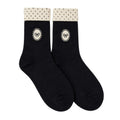 Bowknot Embroidered Crew Socks - DippedShop Wholesale - #3139