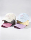 Floral Bow Baseball Cap - DippedShop Wholesale - #7635