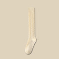 Cable Knit Calf Socks - DippedShop Wholesale - #5891