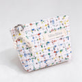 Tweed Cosmetic Bag - DippedShop Wholesale - #8627