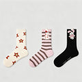 Winter Thick Warm Fleece Soft Crew Socks 6W8FSO776