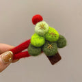 Plush Santa Hair Clip - DippedShop Wholesale - #6547