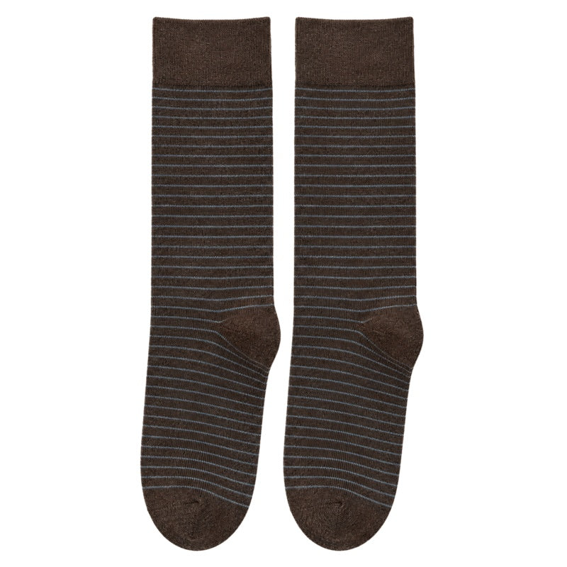 Color Block Striped Slouchy Crew Socks 6W8FSO652