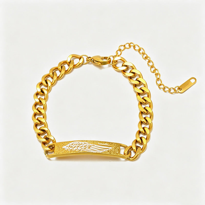 Trendy Cubic Zirconia Double-Layer Chain Bracelet 6W6JBR512