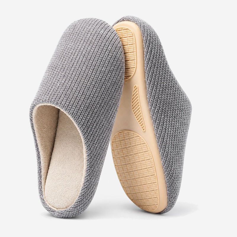 Winter Soft Non-Slip Quiet Sole Indoor Slippers 6W8FSP238
