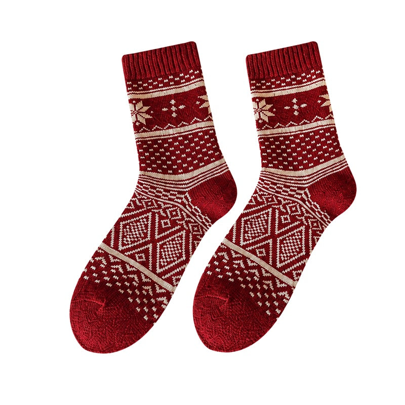Vintage Floral Scrunch Socks - DippedShop Wholesale - #7507