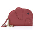 Cute Elephant Leather Mini Coin Purse 6W10BWB303