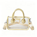 Casual Transparent Color Block Crossbody Bag 6W10BBG2128