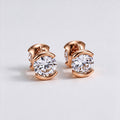 Cubic Zircon Hoop Earrings - DippedShop Wholesale - #5123