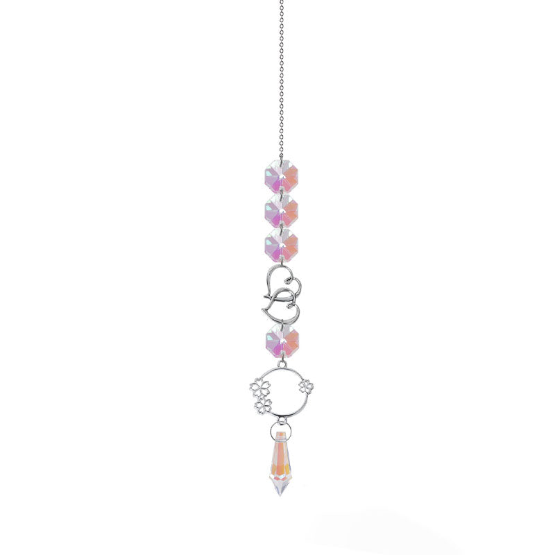 Geometric Crystal Pendant Planet Hanging Suncatcher MK2CZAS6H7HLS59