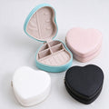 Fashion Heart Shape Portable Jewelry Box 6H13HSJ148
