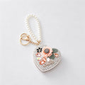 3D Floral Rhinestone Bag Charm - DippedShop Wholesale - #6131