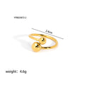 Cubic Zirconia Adjustable Ring - DippedShop Wholesale - #1891