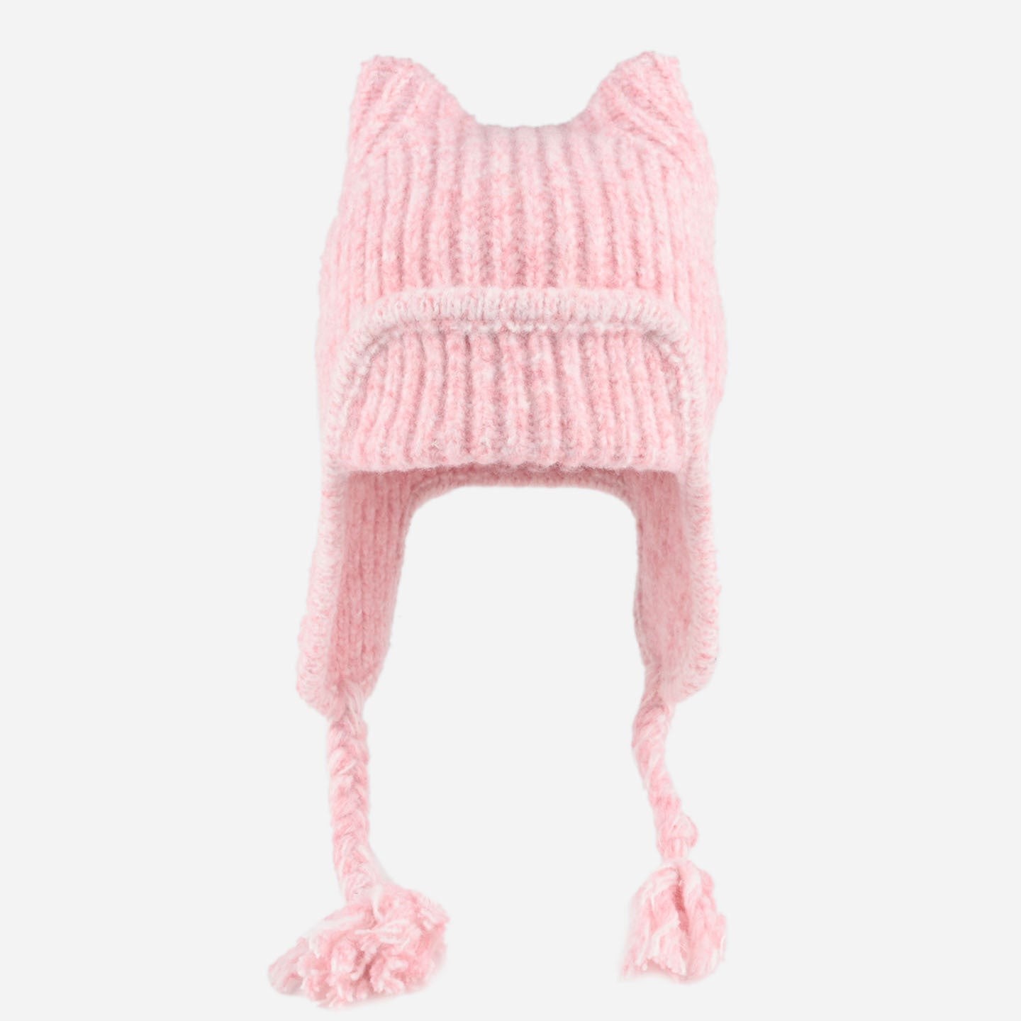Cute Solid Color Cat Ear Trapper Hat 6W6HAT640