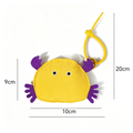 Creative Crab Mini Coin Pouch Bag Charm 6W10BBC747