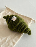 Solid Color Wool Knit Triangle Skinny Scarf 6W6NSW271