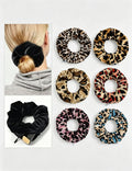 Vintage Leopard Print High Elastic Scrunchies 6W6HSR510