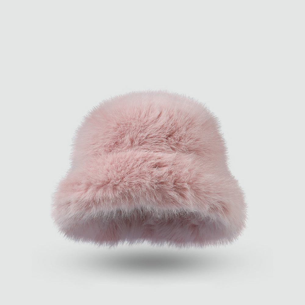 Faux Fur Bucket Hat - DippedShop Wholesale - #1699