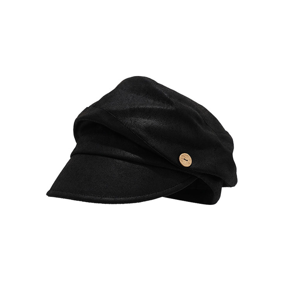 Vintage Maillard Button Soft Beret Hat 6W6HAT785