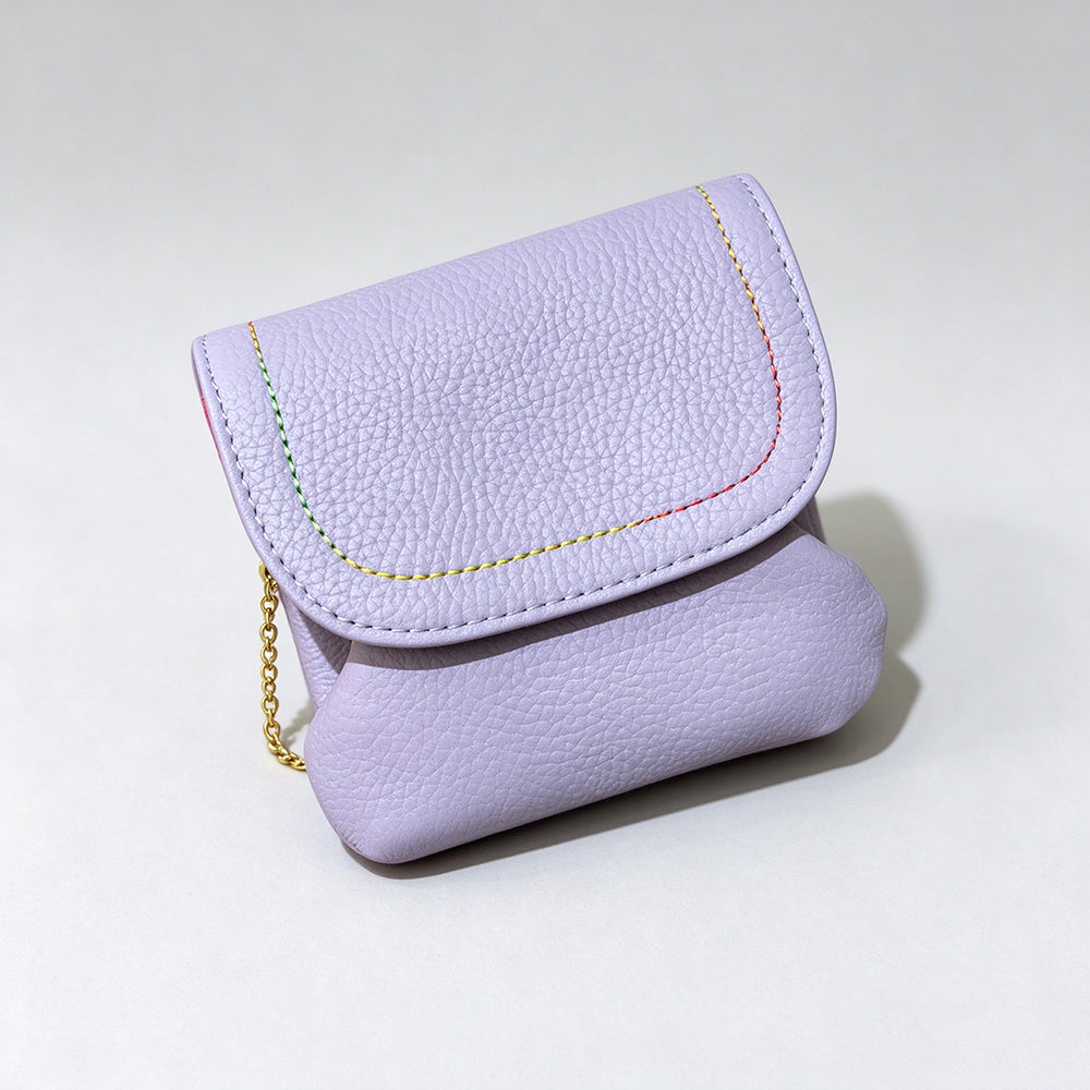Dual Compartment Kiss Lock Short Wallet 6W10BWB307