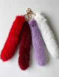 Fluffy Furry Tail Keychain - DippedShop Wholesale - #6899