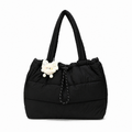 Trendy Solid Color Lightweight Puffer Shouder Bag 6W10BBG1810