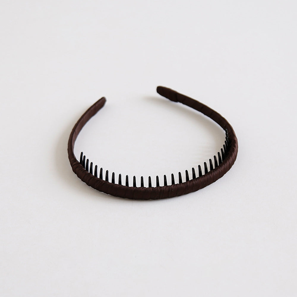 Cute Solid Color Non-Slip Tooth Headband 6W6HBD370