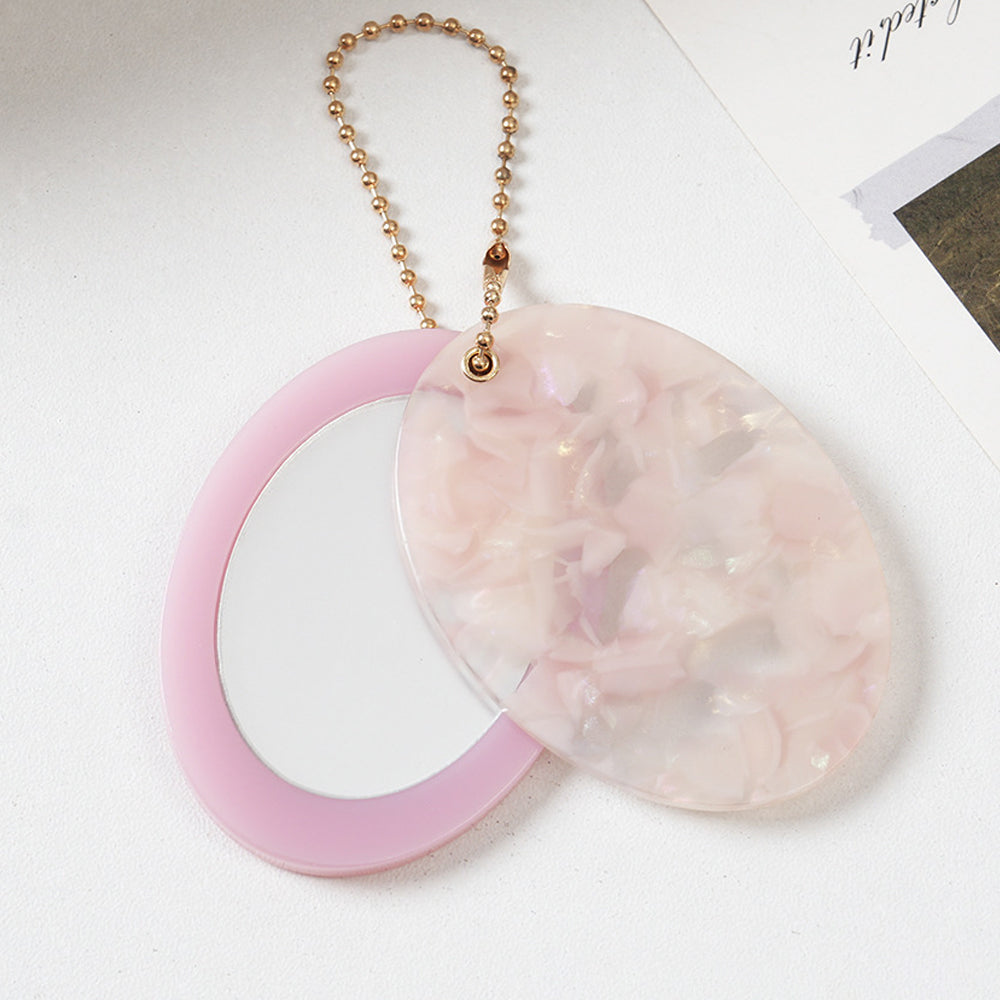 Oval Acetate Bag Charm - DippedShop Wholesale - #9843