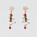 Christmas Tree Drop Earrings - DippedShop Wholesale - #1475