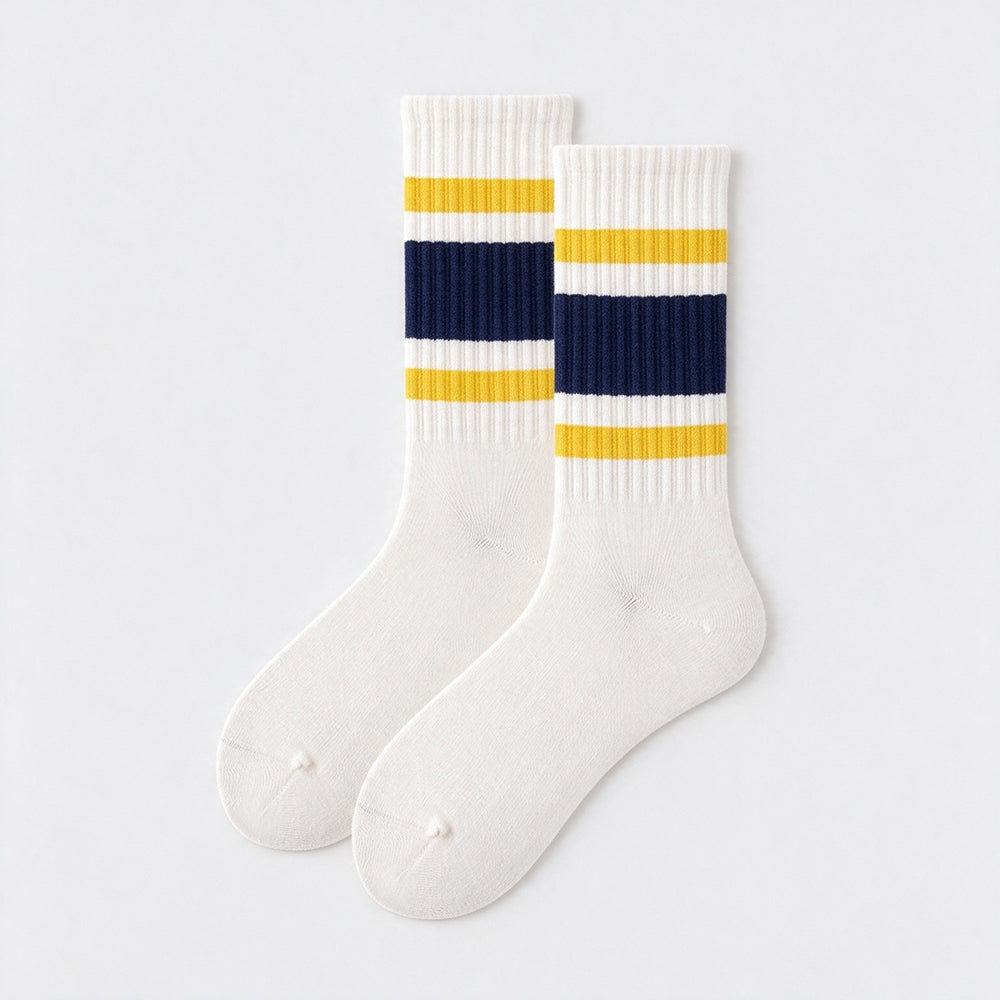 Striped Non-Slip Socks - DippedShop Wholesale - #3219