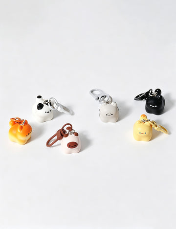 Cute Solid Color Cat Pendant Bag Charm 6W10BBC678