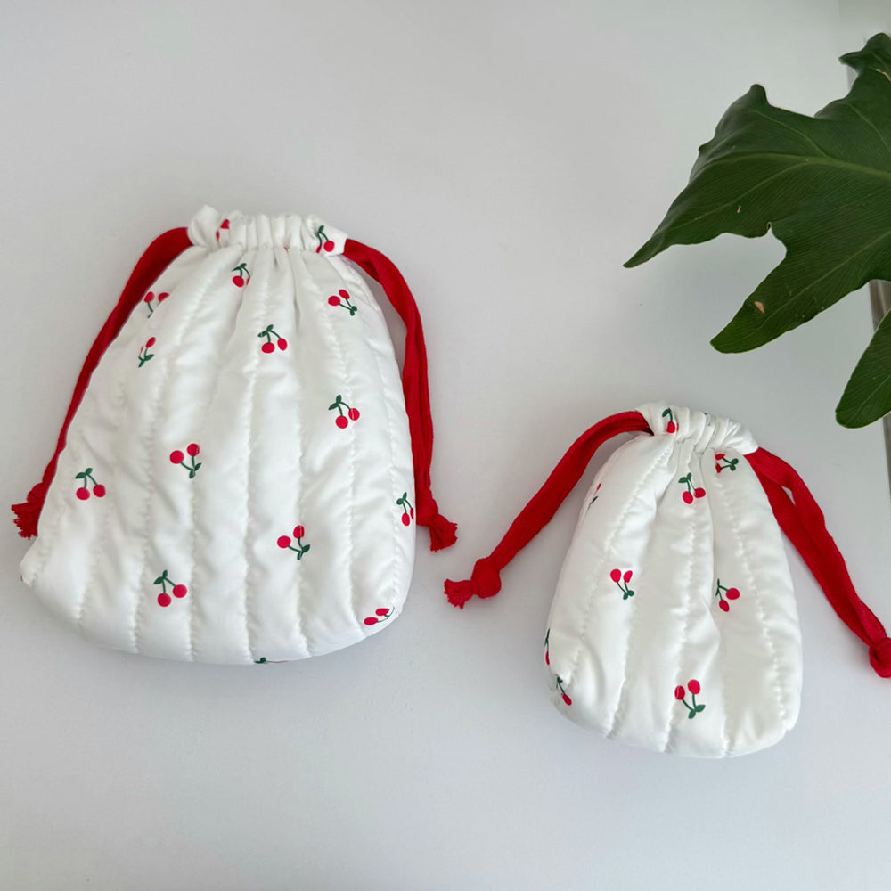 Quilted Shell Cosmetic Bag - DippedShop Wholesale - #2963