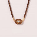 Evil Eye Beaded Necklace - DippedShop Wholesale - #1315