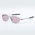 Oval Frame Polarized Cat-eye Sunglasses MK2PPIM6W6GSG206