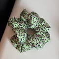 Vintage Leopard Print Elastic Hair Scrunchies 6W6HSR324