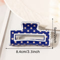 Hollow Square Hair Claw - DippedShop Wholesale - #1507