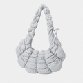 Casual Puffer Ruched Large Capacity Crescent Bag 6W10BBG1802