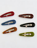 French Style Acetate Non-Slip Snap Hair Clip 6W6HCP1261