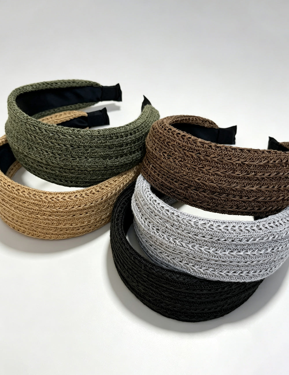 Elegant Hollow Out Knit Wide Headband 6W6HBD321