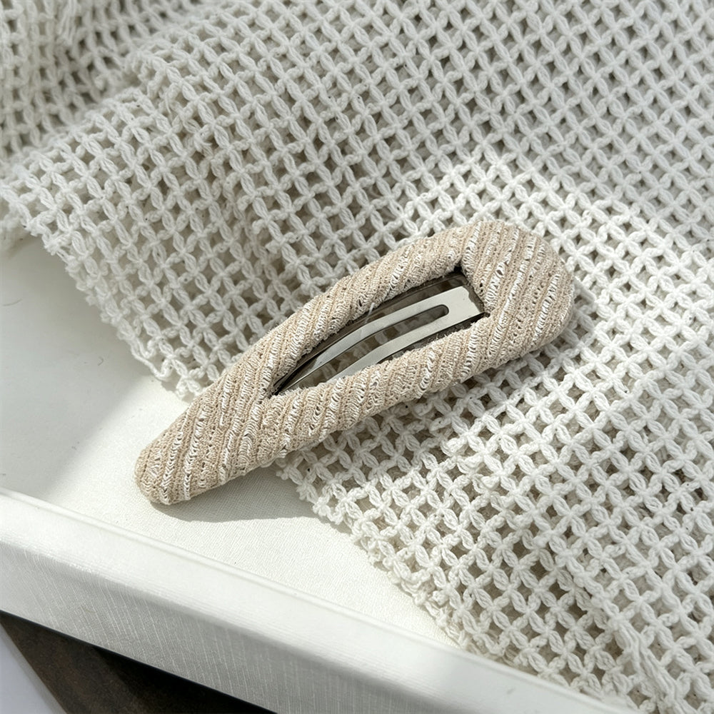 Simple Ruched Fabric No Crease Hair Clip 6W6HCP1620