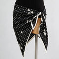 Retro Floral Print Versatile Soft Triangle Scarf 6W6NSC209